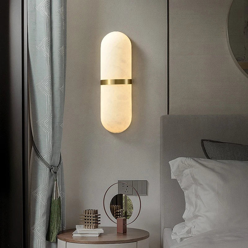 MarbleEdge LED Wall Lamp