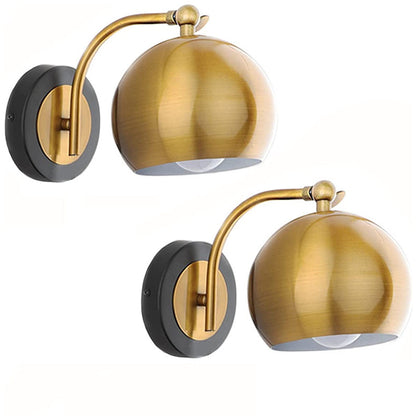 AntiqueGlow – Classic Vintage Wall Lamp with Plug for Elegant Spaces