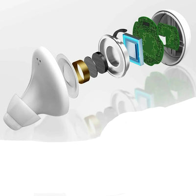 Rechargeable Bluetooth Hearing Aids with App Control