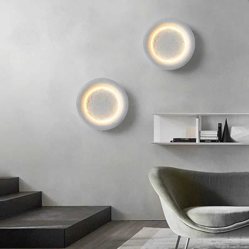 ZenOrb - Wabi Sabi Lunar Wall Lamp