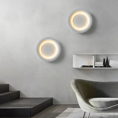 ZenOrb - Wabi Sabi Lunar Wall Lamp