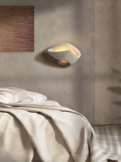 Wabi-Sabi Cement LED Wall Light