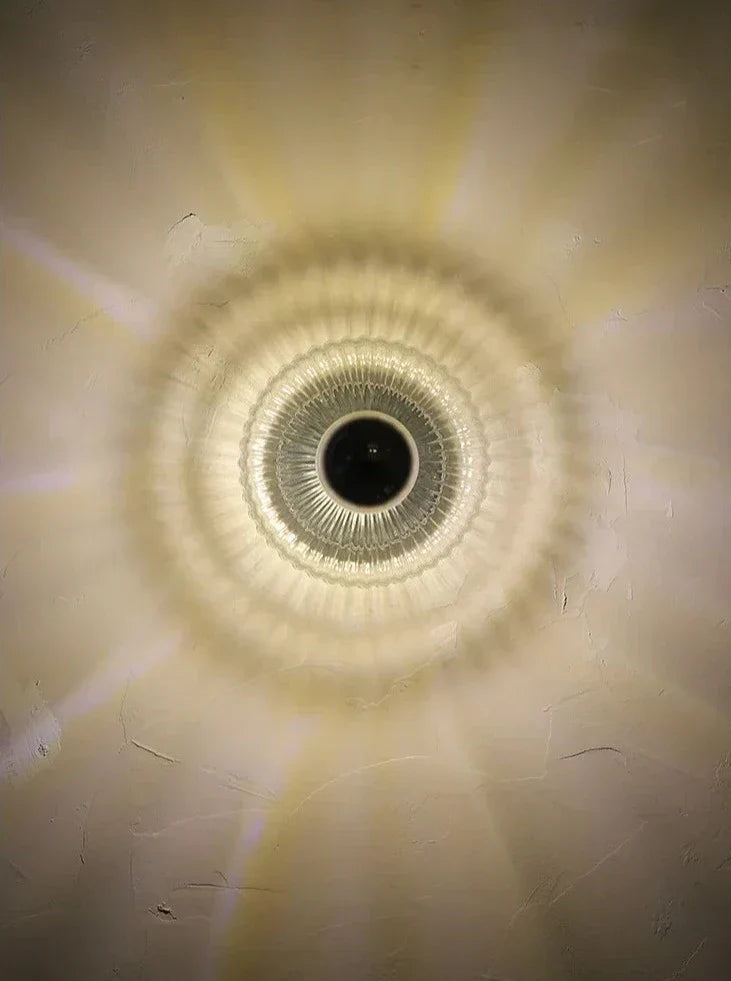 VintageRadiance - Glass Wall Lamp