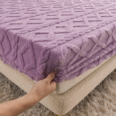 Velvet Mattress Cover – Soft Protective Bedding