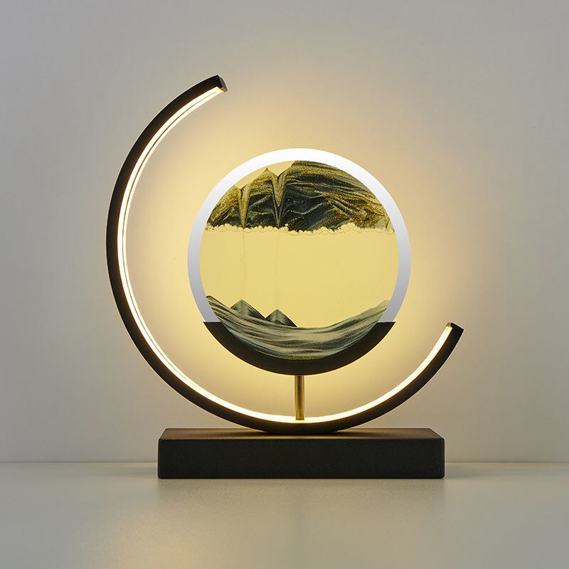 LED Sand Art Desk Lamp – Soothing Motion Light