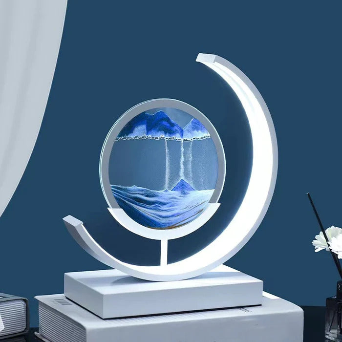 LED Sand Art Desk Lamp – Soothing Motion Light