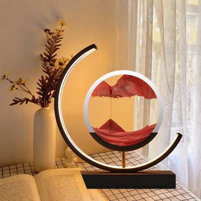 LED Sand Art Desk Lamp – Soothing Motion Light
