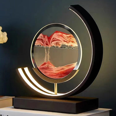 LED Sand Art Desk Lamp – Soothing Motion Light