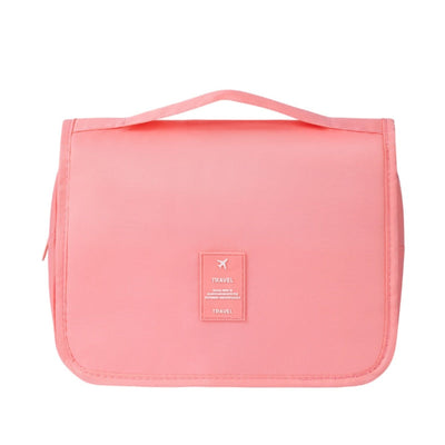 Roll-Up Travel Makeup Bag with Hook
