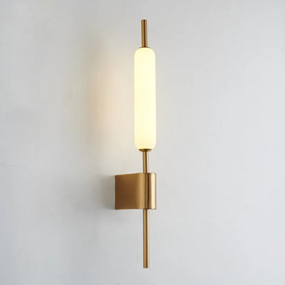 AuraGleam – Elegant Gold Wall Lamp for LED Lighting