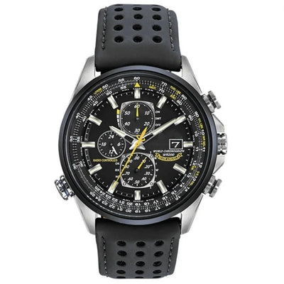 Men’s Stainless Steel Chronograph Watch with Calendar