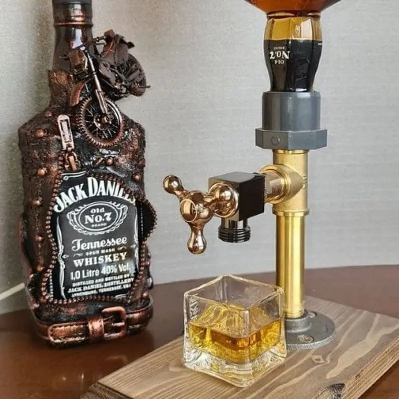 Wooden Beverage Dispenser – 5L Drink Server with Tap
