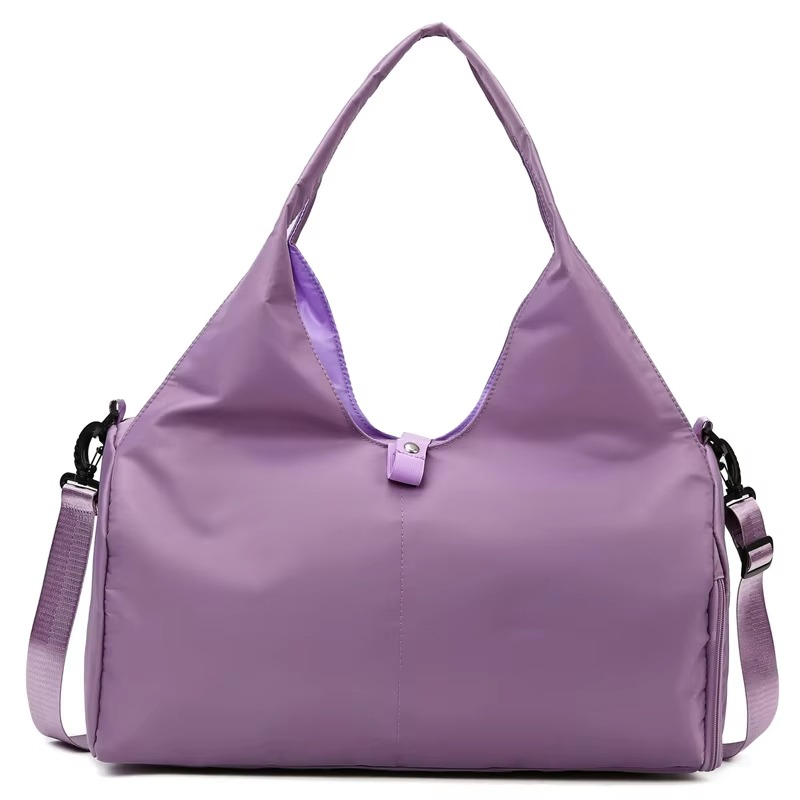 Women’s Waterproof Gym and Travel Duffel Bag with Shoe Compartment