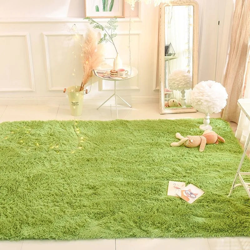 Fluffy Ultra Soft Non-Slip Rug with Memory Foam Cushion