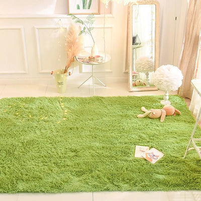 Fluffy Ultra Soft Non-Slip Rug with Memory Foam Cushion