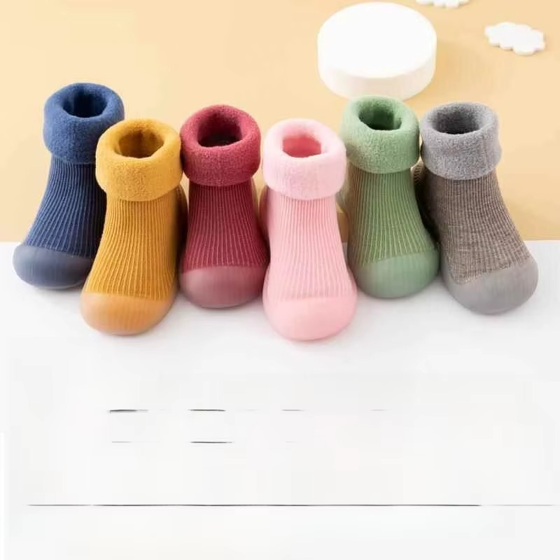 Soft Non-Slip Baby Walking Shoes for Indoor Toddlers