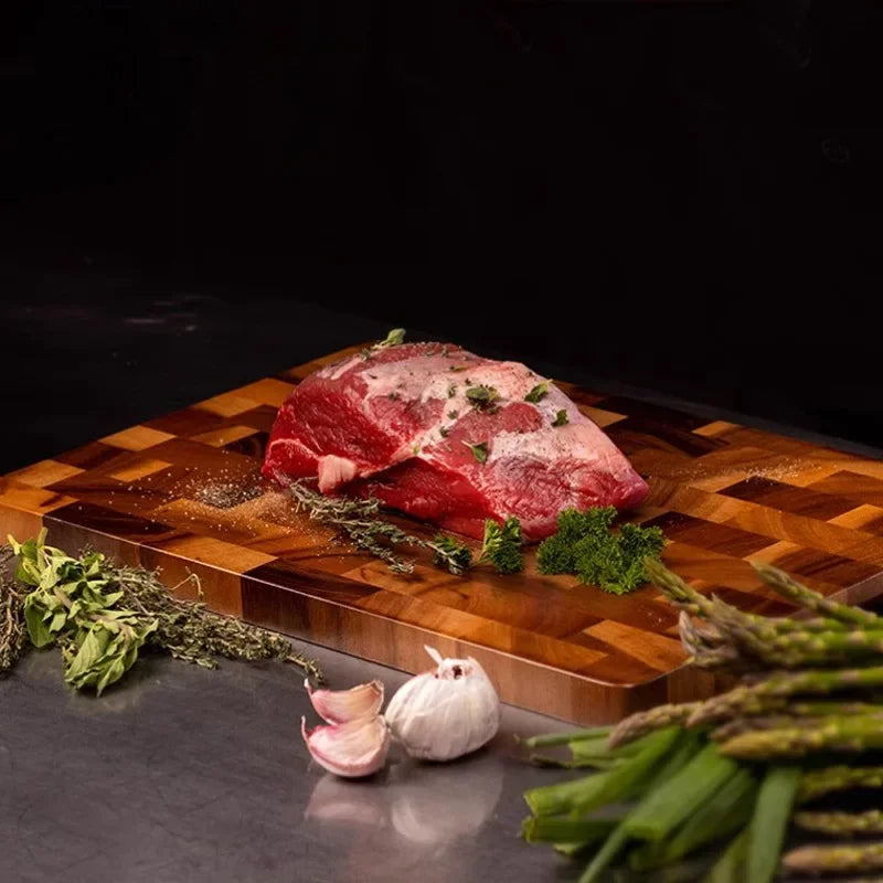 TimberFlow – Premium Double-Sided Wooden Cutting Board