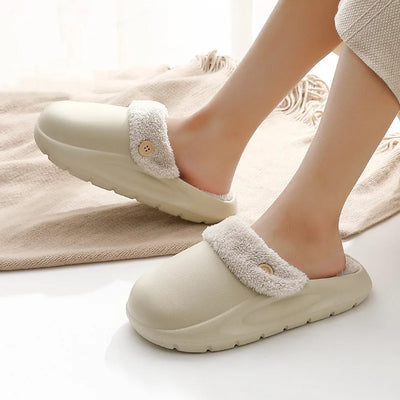 Warm 2-in-1 Indoor Outdoor Slippers Non-Slip