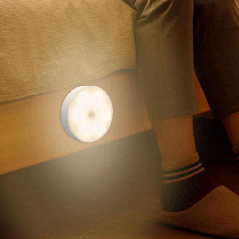 Wireless Motion Sensor Night Light – Auto On/Off LED