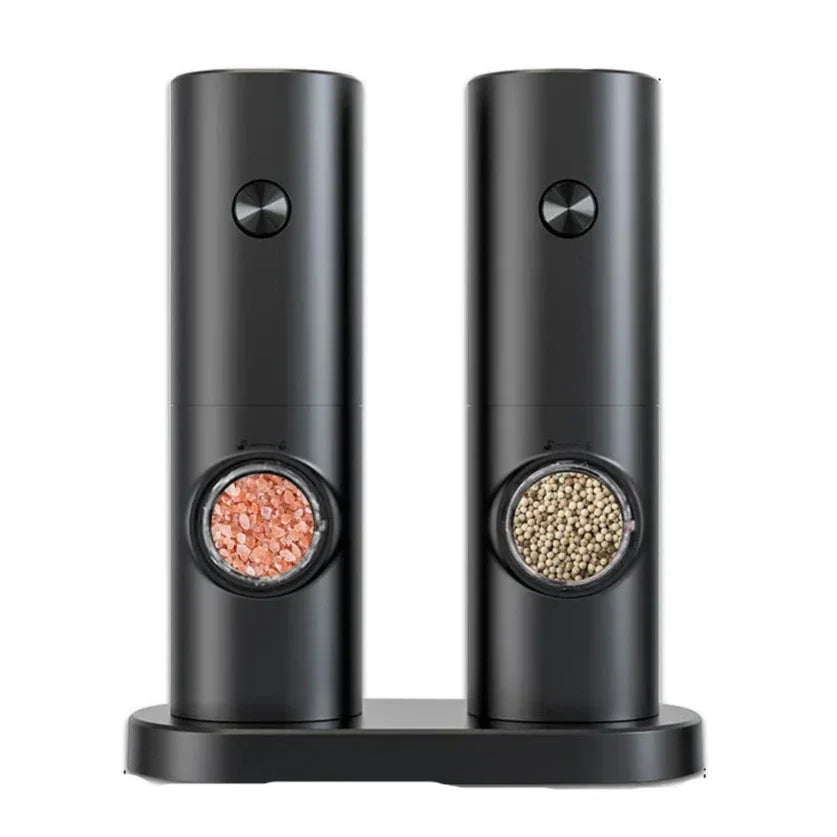 GrindPro – Electric Pepper & Salt Grinder with LED