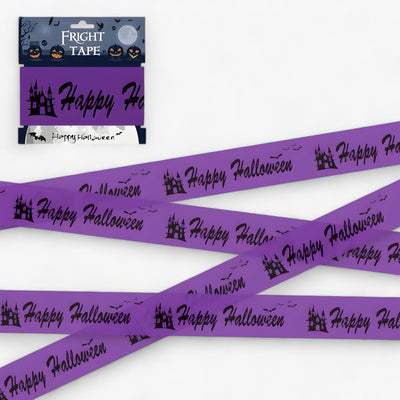 Bandeau Warning Skull Halloween - Spooky Party Decoration