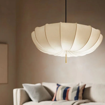 Nordic Fabric Wabi-Sabi Chandelier Minimalist Pendant Light