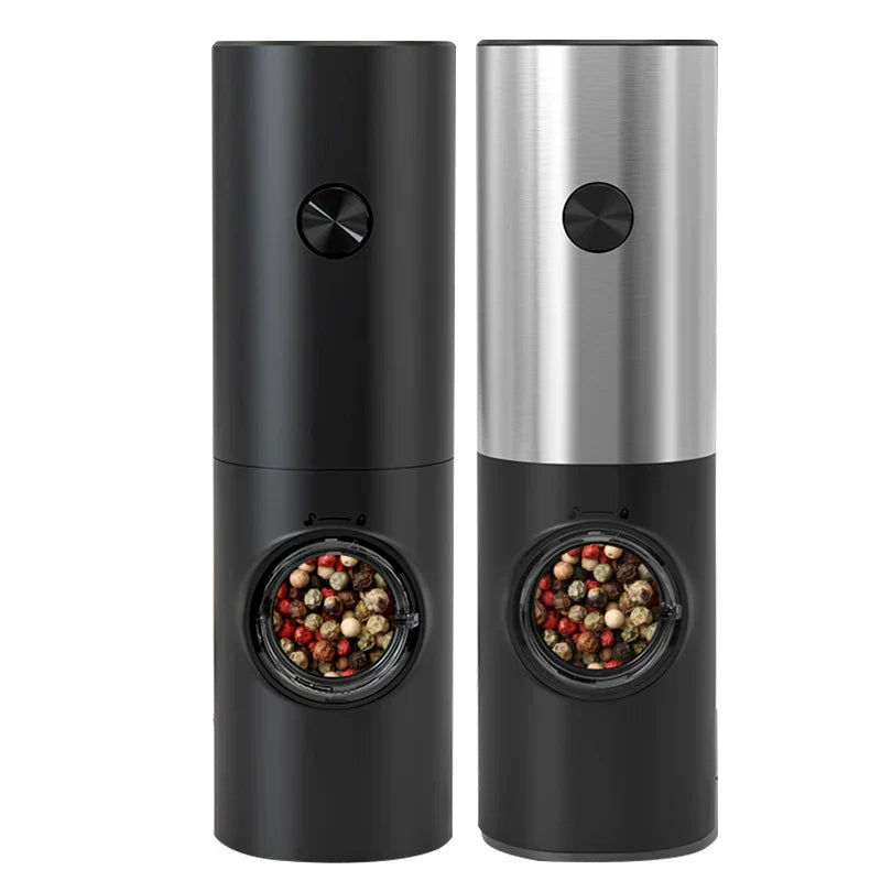 GrindPro – Electric Pepper & Salt Grinder with LED
