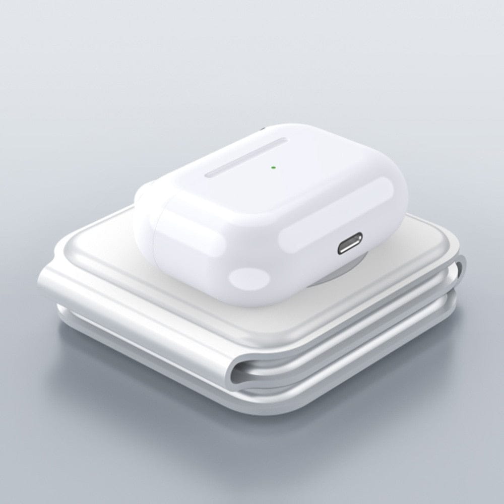 3-in-1 Wireless Charging Station for Phone, Watch, Earbuds