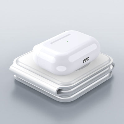 3-in-1 Wireless Charging Station for Phone, Watch, Earbuds
