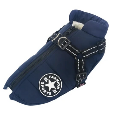 Waterproof Dog Coat with Belly Straps – Emmaly
