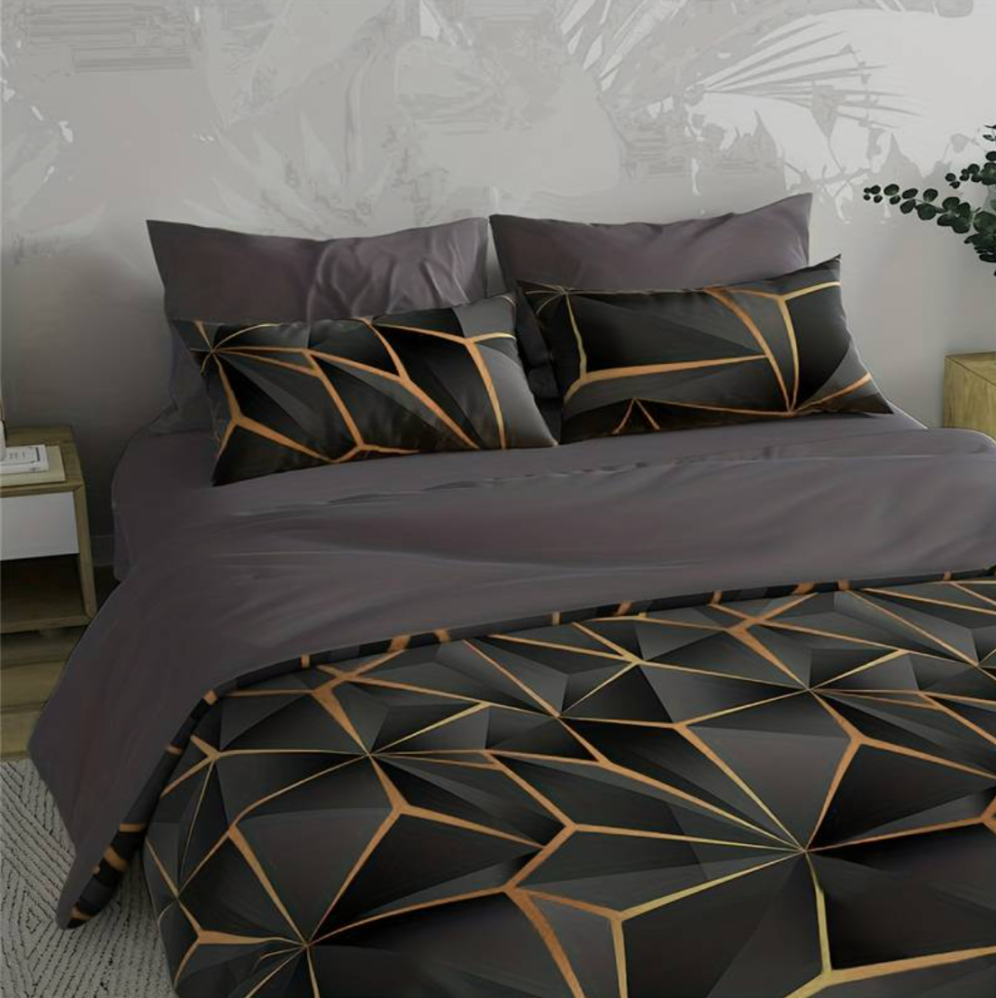Hilton Hotel-Style Microfiber Duvet Set