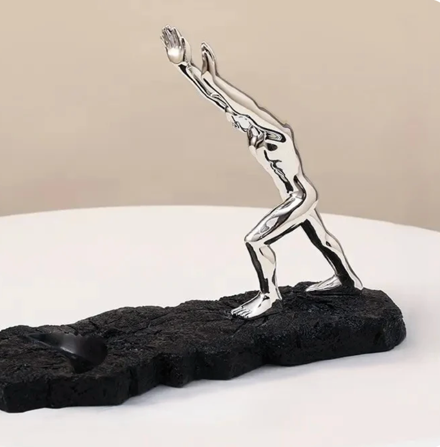 Metal Wine Bottle Holder Elegant Tabletop Rack