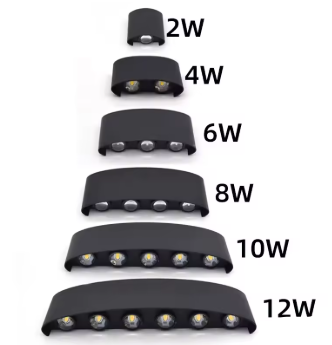 Modern Indoor Outdoor Wall Light – Minimalist LED Fixture