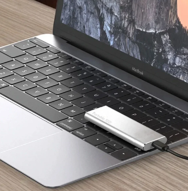 4TB USB-C Portable External Hard Drive for PC & Mac
