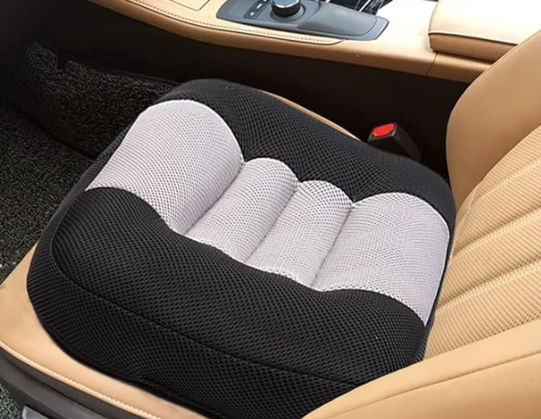 Auto Seat Cushion – Portable Booster for Comfort & Height