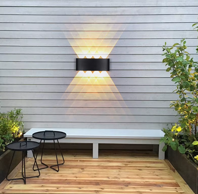 Modern Indoor Outdoor Wall Light – Minimalist LED Fixture