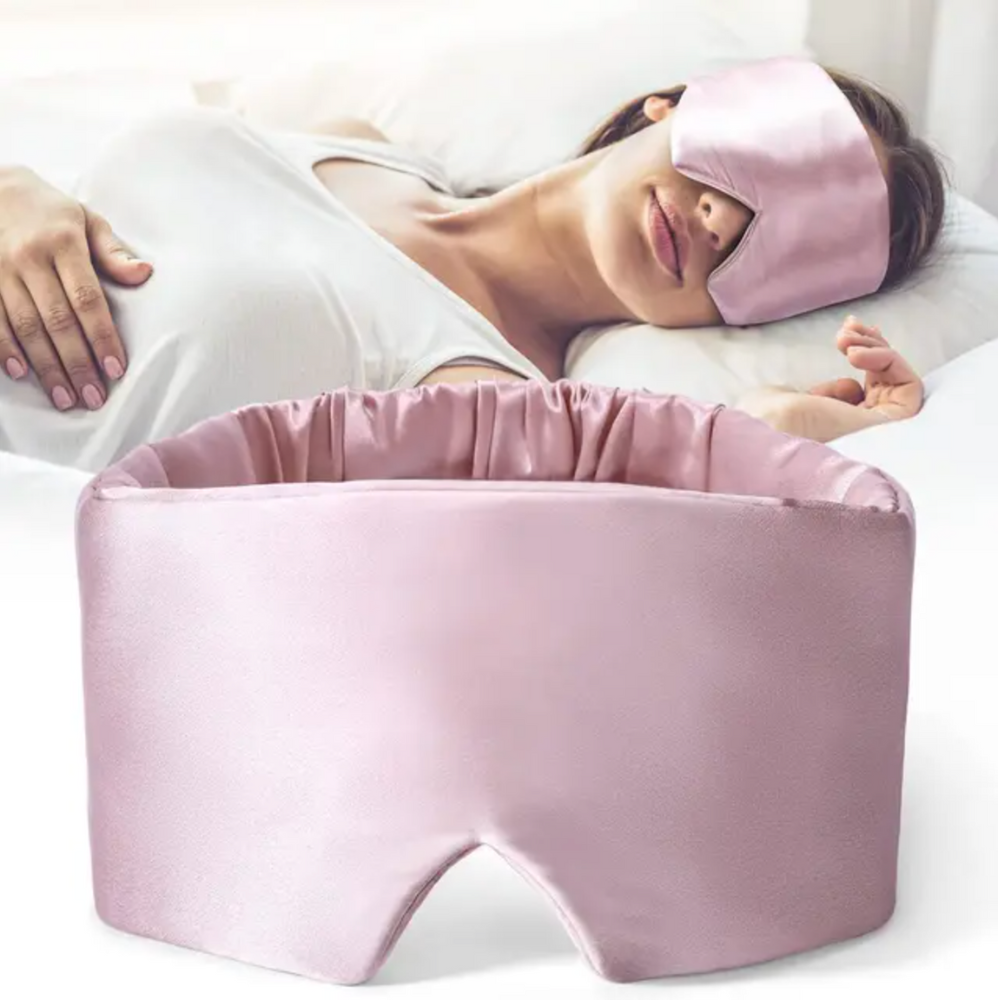 Silk Sleep Mask – 100% Mulberry Silk Eye Cover