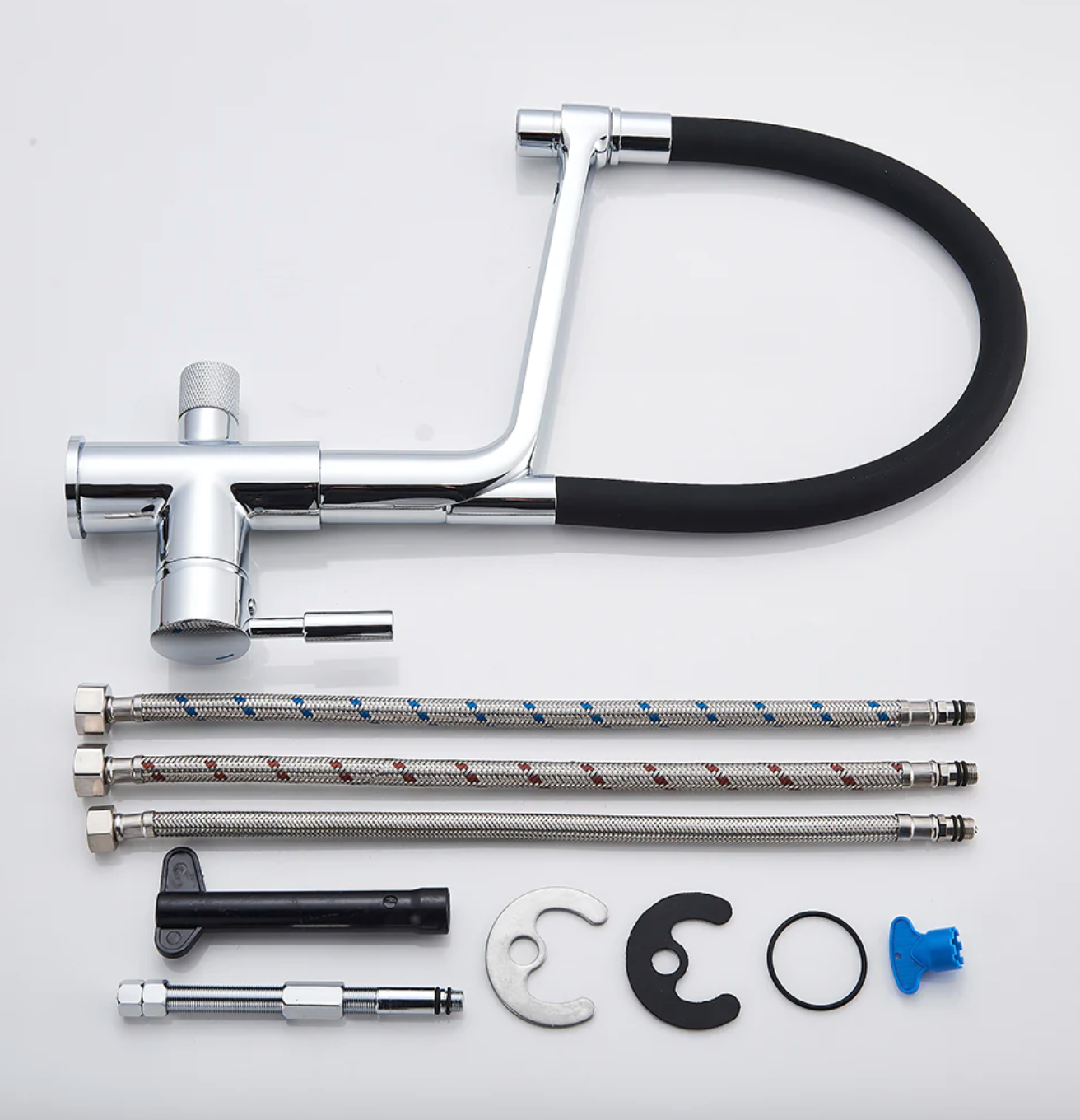 Pull Down Kitchen Faucet with Filtered Water Outlet