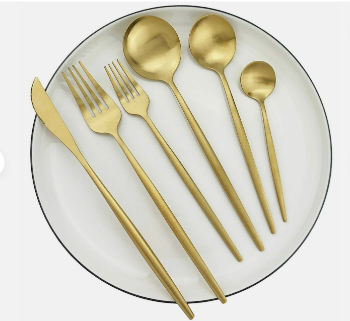 Minimalist Stainless Steel Cutlery Set