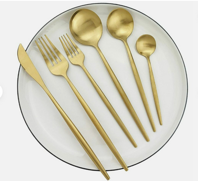 Minimalist Stainless Steel Cutlery Set