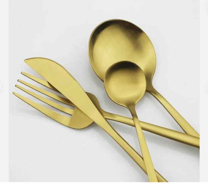 Minimalist Stainless Steel Cutlery Set