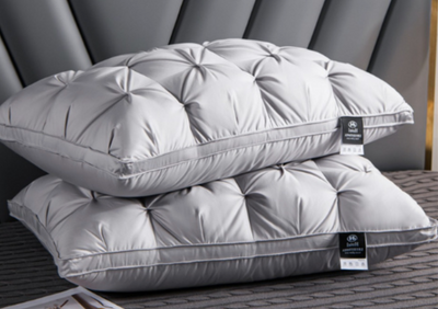 Goose Down Pillow for Comfortable Restful Sleep