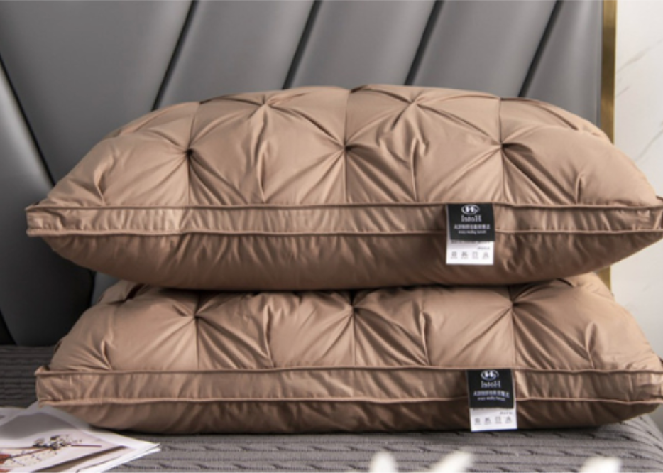 Goose Down Pillow for Comfortable Restful Sleep
