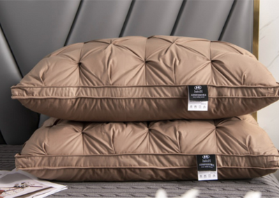 Goose Down Pillow for Comfortable Restful Sleep