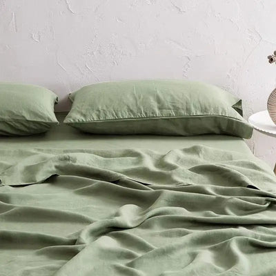Breathable Linen Bedding Set for Cool Comfort