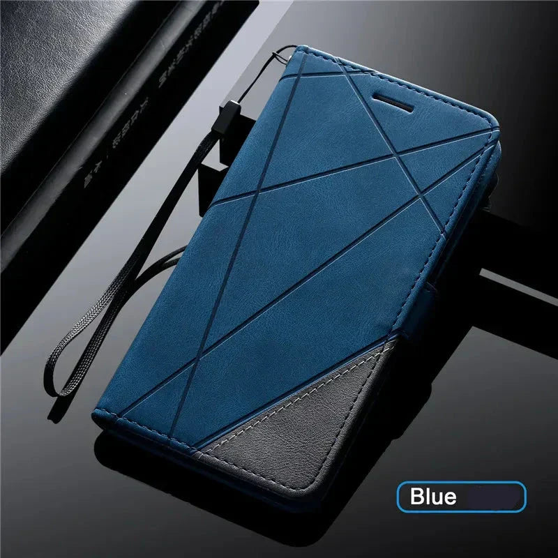 Flip Magnetic PU Leather Wallet Case Samsung Galaxy A
