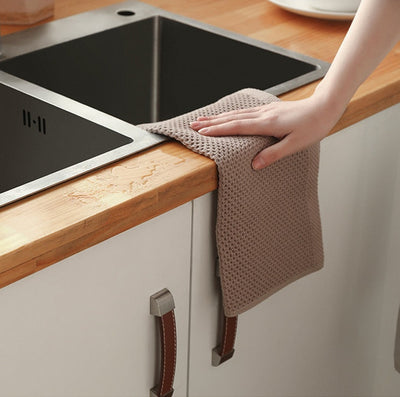 HoneyNest 6-Pack Cotton Honeycomb Hand Towels Set