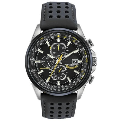 Men’s Stainless Steel Chronograph Watch with Calendar