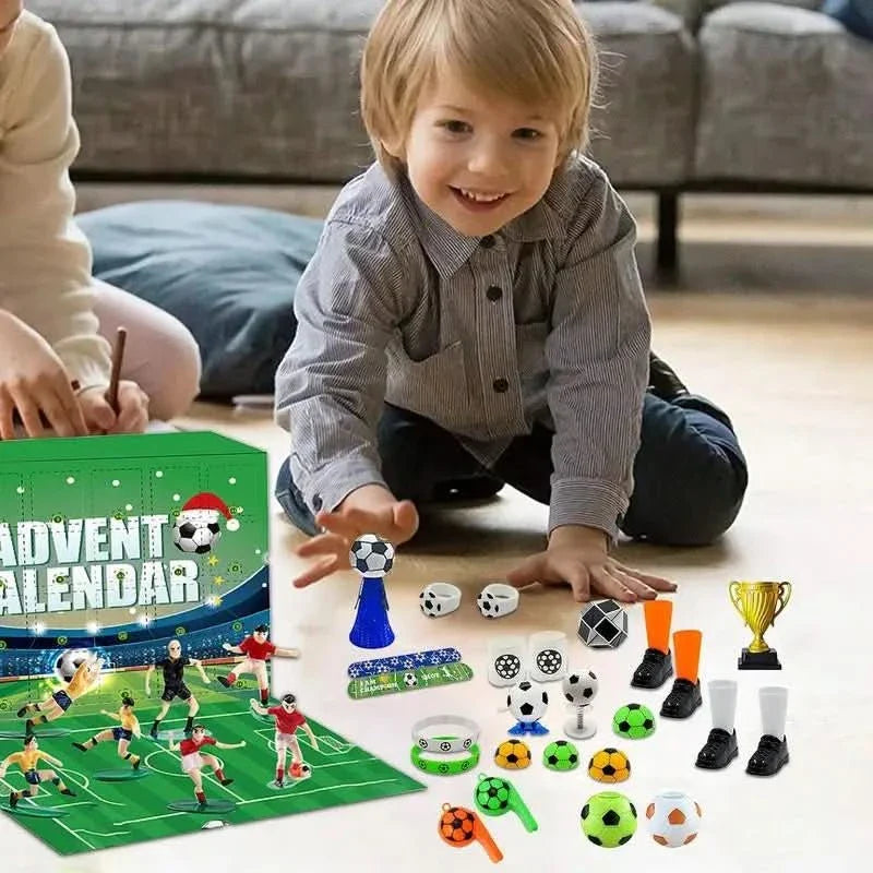 DIY Football 24-Day Advent Calendar for Kids