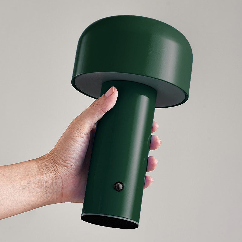 Italian Mushroom Dimmable Cordless LED Table Lamp